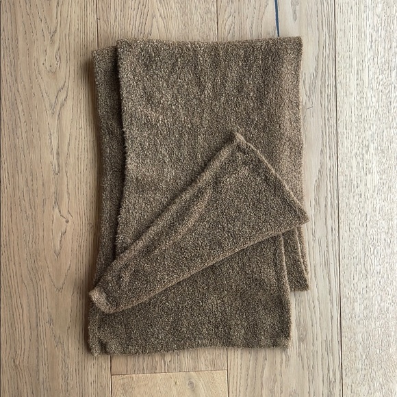 Theory Brown Cashmere Scarf - Picture 1 of 2